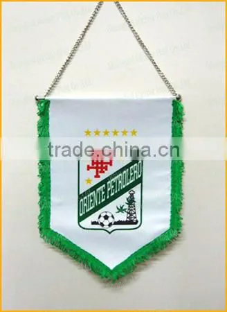 Custom material embroidery flag gift flag club flag