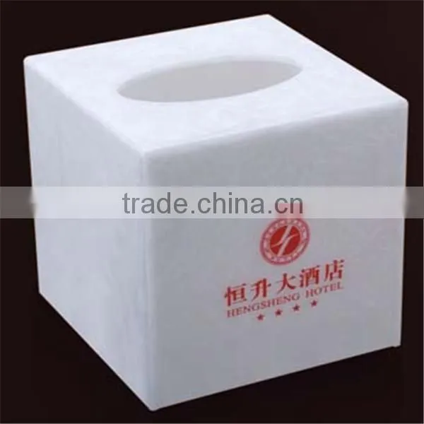 2014 New Hotel Square Clear Acrylic Tissue Box