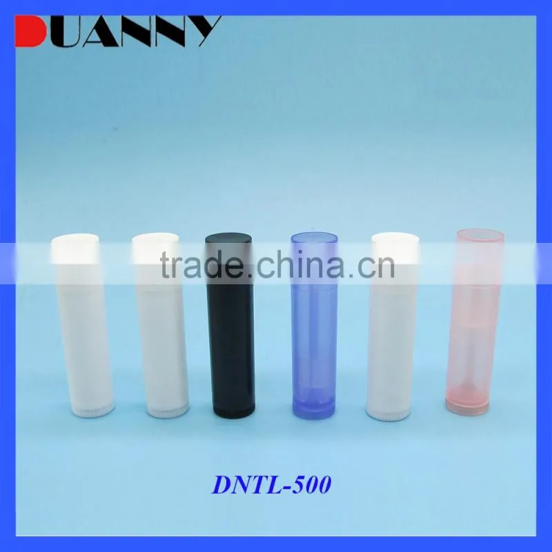 WHOLESALE 5G PLASTIC LIP BALM TUBE, EMPTY COLORFUL LIP BALM TUBE 5G