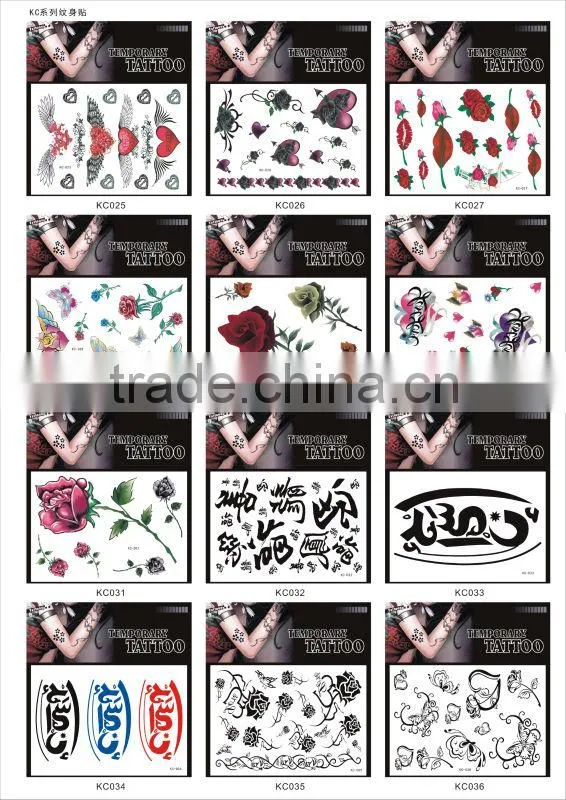 tattoos wholesale 175 kinds of design halloween sticker