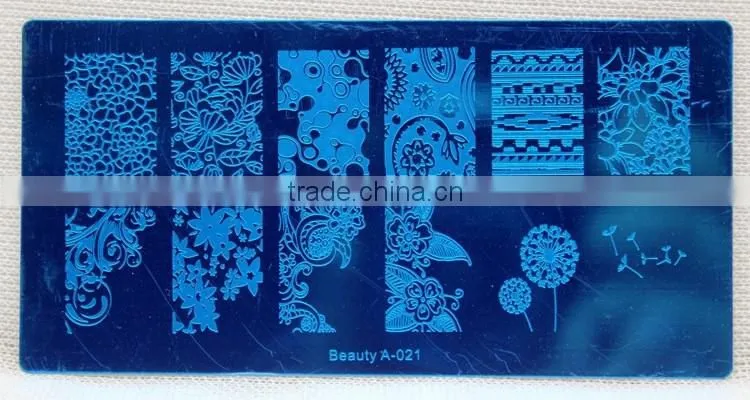 New Nail Art Stamp Image Plates Stamper nail art templates colorful Promotional Offer
