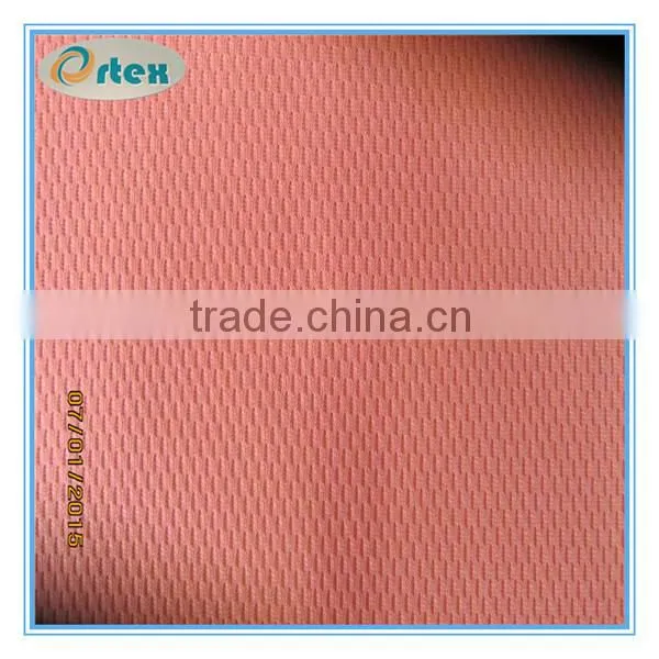 100% polyester birdeye jersey mesh fabric