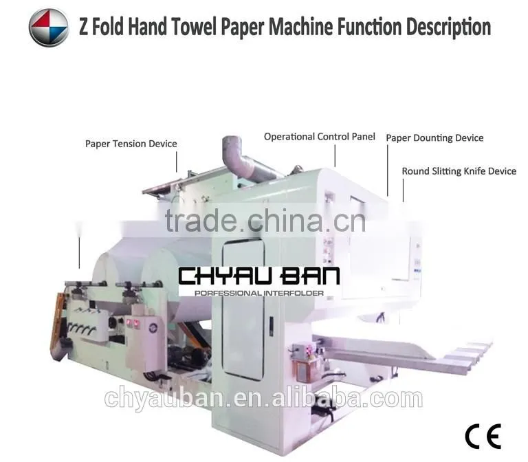 Z Fold Paper Towel Tissue Dispenser Machine