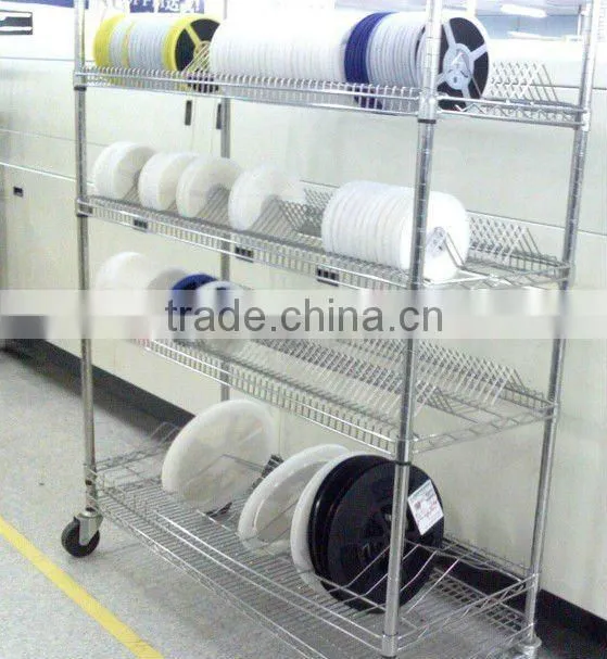 Anti-static ESD SMT PCB Trolley for Electrolic Factory