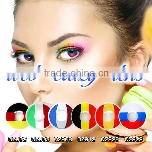 Newest Design Contact Lens Flag