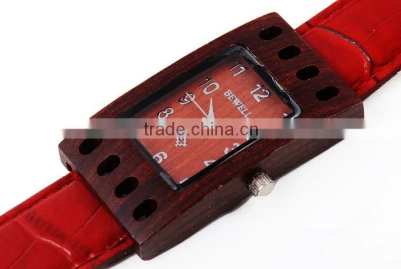 2016Best Sale Popular Simple Leisure Eco-friendly wooden watch strap