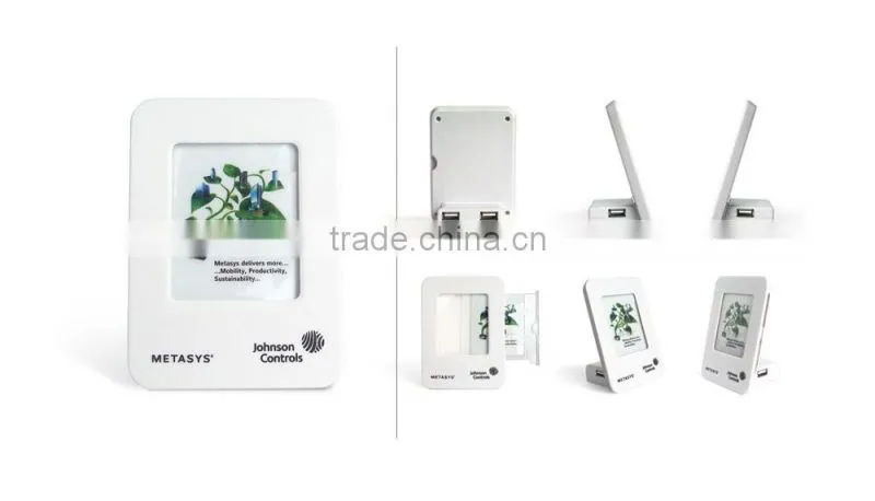 4 port usb hub with photo frame