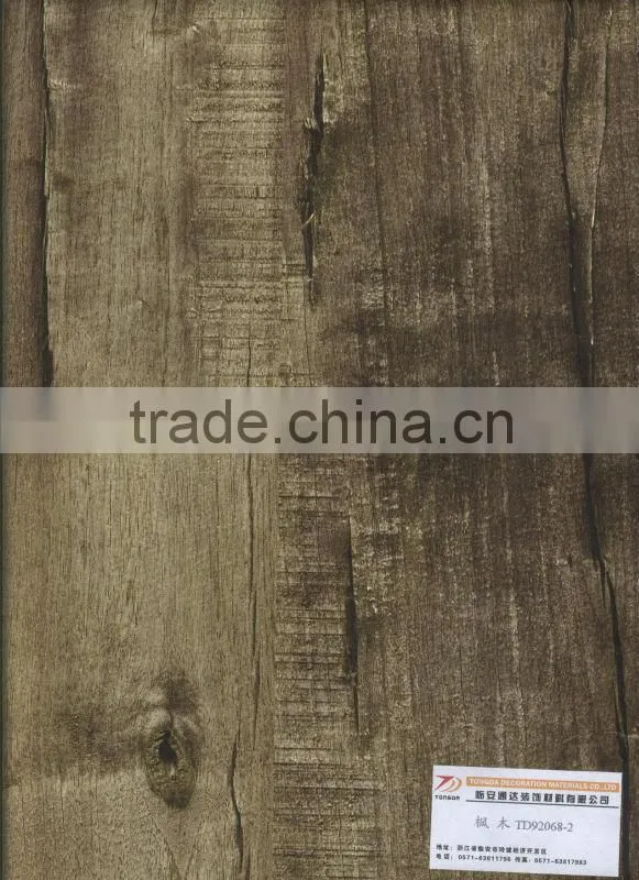 Salable Adhesive Decorative Paper for Laminates