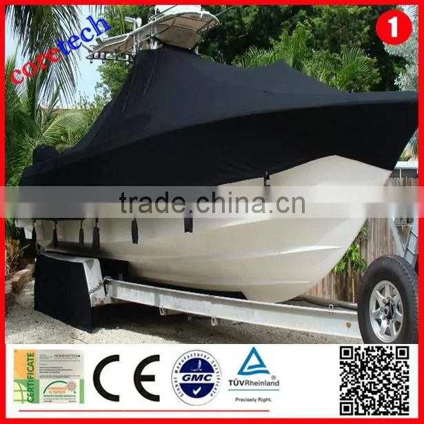 Hot High quality 600d polyester waterproof lightweight boat cover factory