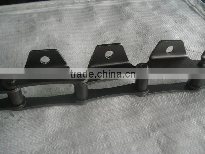 Pitch 76.2mm agricultural conveyor chain with A1 attachments-Patato harvest chain