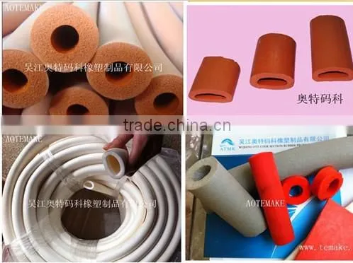 High Temperature Silicone foam tube