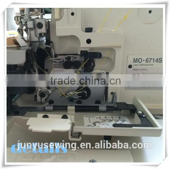 second hand juki 4/5 threads overlock industrial sewing machine