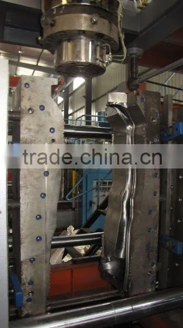 HDPE LDPE PE PP plastic extrusion blow mold machine