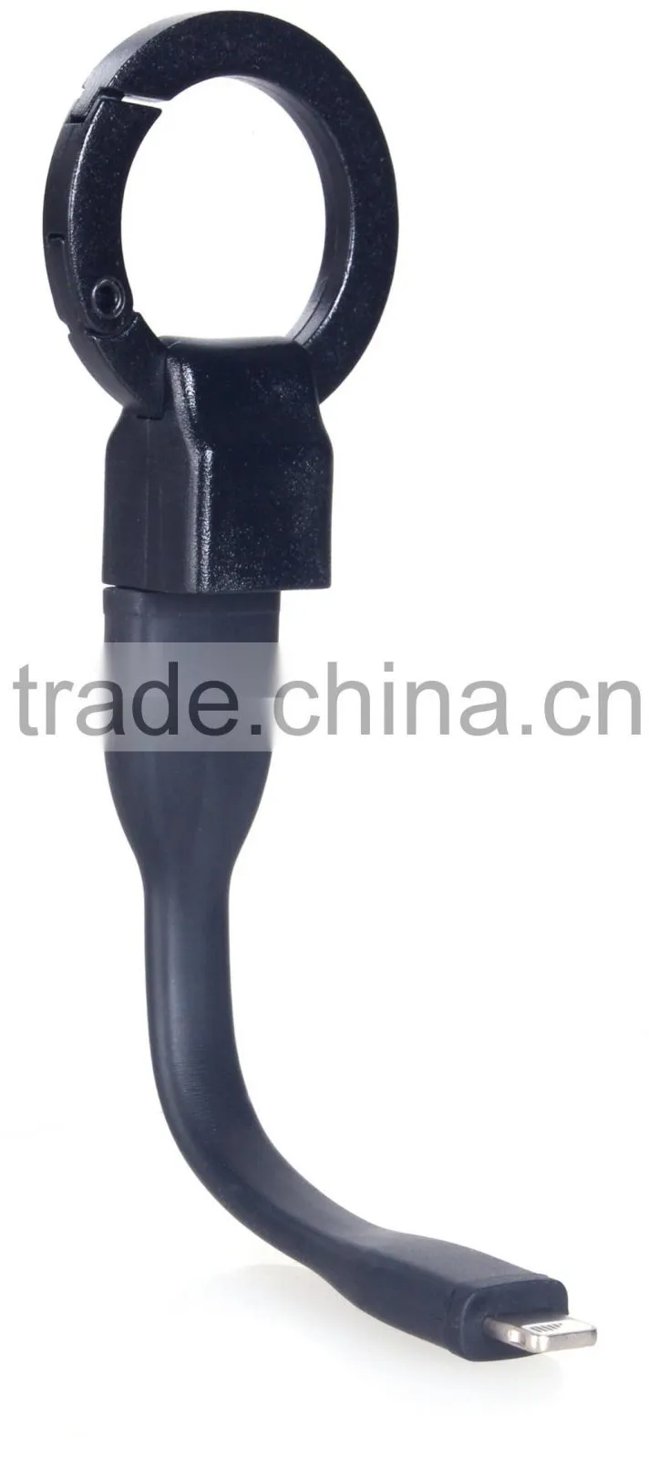 Portable Keychain MFi Certified USB Cable with Cap