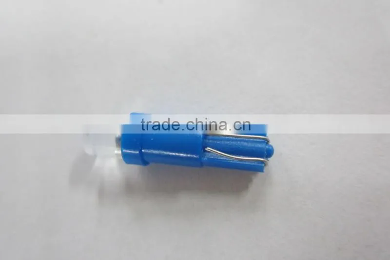 T5 1 LED FLAT blue automobile bulbs Auto Lighting System LED light LED lamp