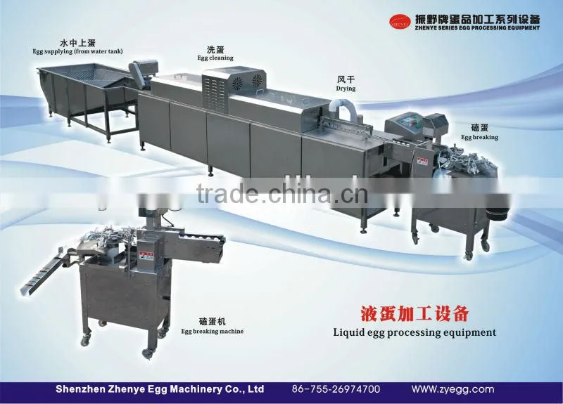 farm equipment stainless steel 3000pcs/h hen egg breaking machine for sale(008613823777570)