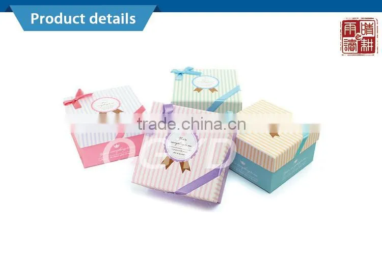 manufacturer custom logo wedding invitation gift box