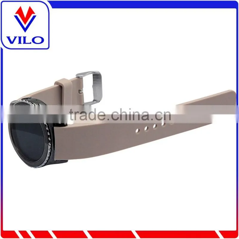 khaki Smart Watch Bracelet Silicon watch Band /Silicon Strap Wristband For SAMSUNG GEAR S R750