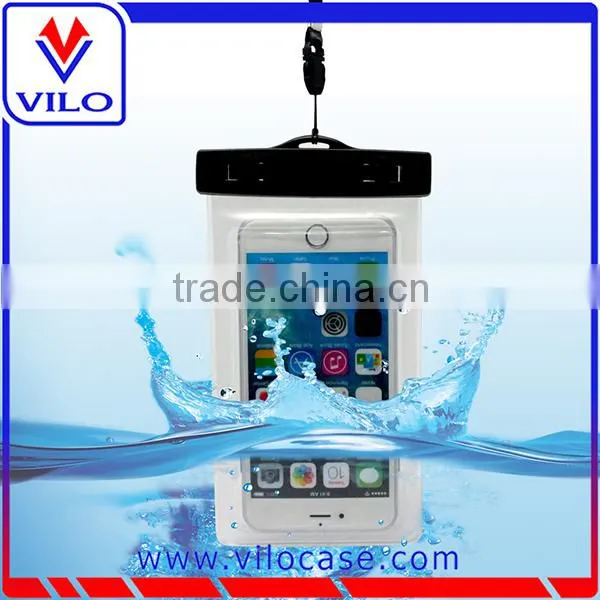 PVC ABS materail 100% waterproof case for iphone