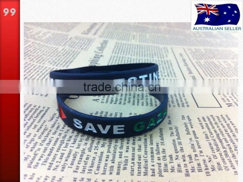 Competitive price Free Palestine Save Gaza Wristband Bracelet ---- DH 17010