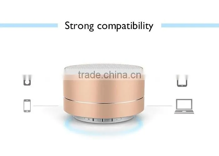 top tech audio speaker box Built in Mic, USB and TF card port mini bluetooth speaker