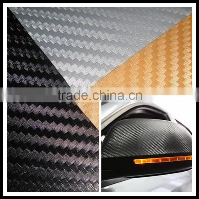 2016 hot sale 1.52*30m 3D carbon,carbon fiber