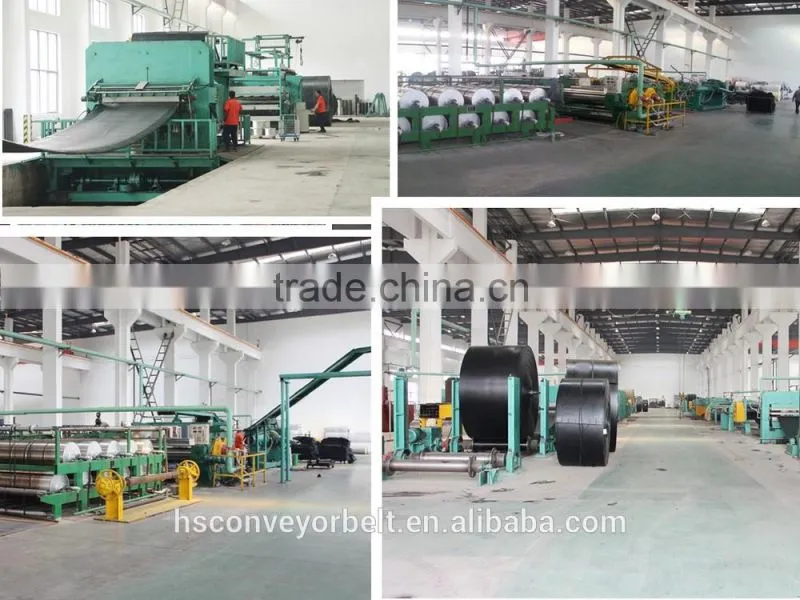 Polyurethane nylon rubber belt for conveyor ore