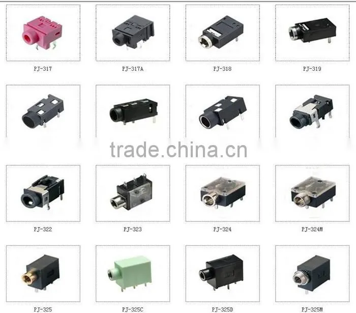 3 pin 3.5mm phone jack PJ-319