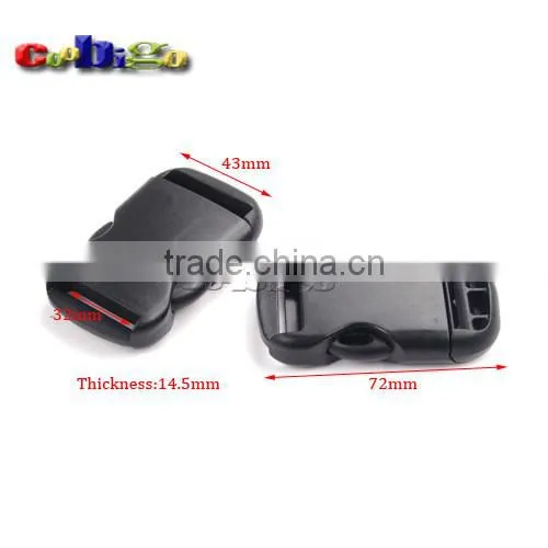 Single Adjustable Circular Buckle for Backpack Luggage #FLC356-26/32/40