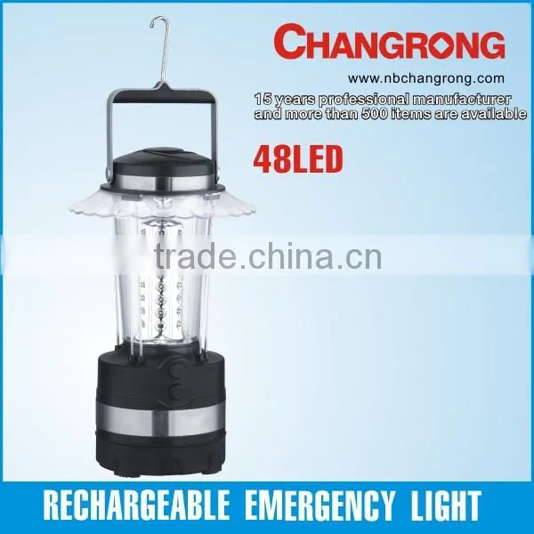 48 led rechargeable portable solar lantern