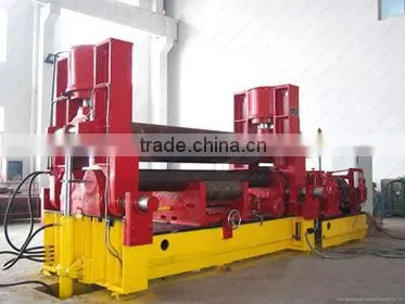high efficiency hydraulic 3 plate rolling machine