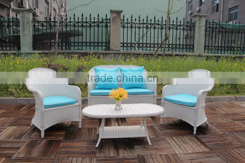 2015 MODERN WHITE COFFEE TABLE WICKER