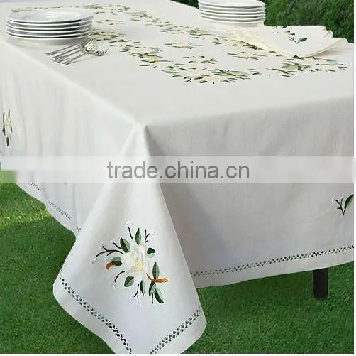 hand embroidery tablecloth