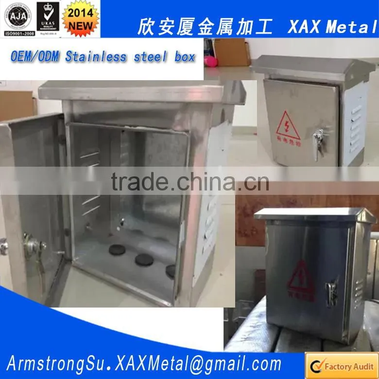 XAX76DB Non standard custom made two layers cabinet enclosure 304 316 ss304 ss316 sus304 sus316 ip65 control box