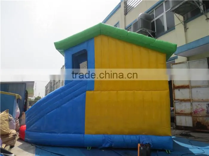 used inflatable water slide with swimming pool