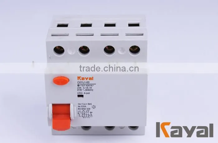 CKYL1-63 2p IEC61008 rccb 10ma