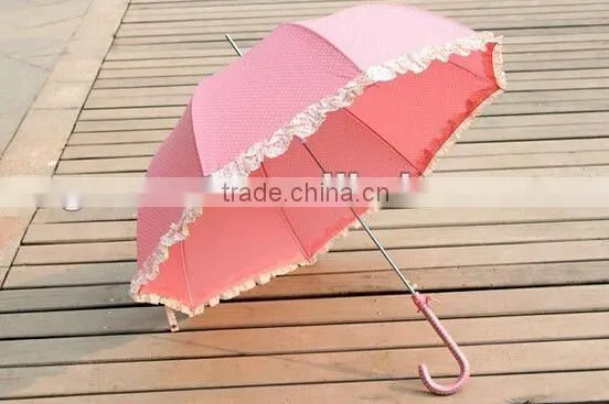 lace trim fancy design umbrella