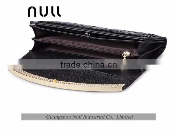 Ladies wallet wholesale travel crocodile brand wallet