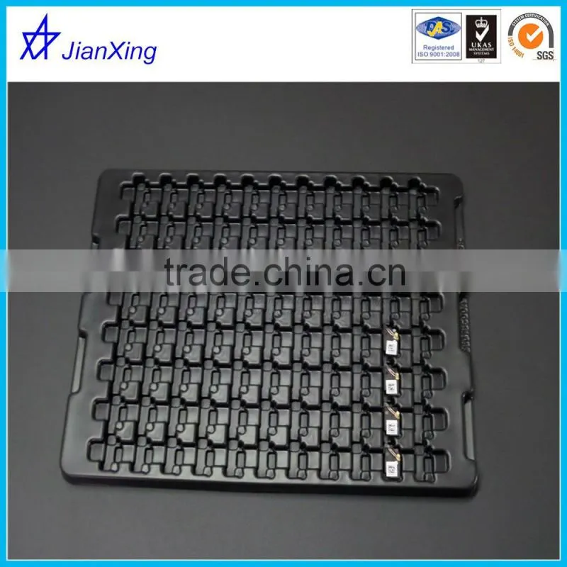 Blister packing tray for electronics,vacuum thermoforming,OEM design