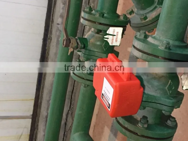 Adjustable Flanged Ball Valve Lockout