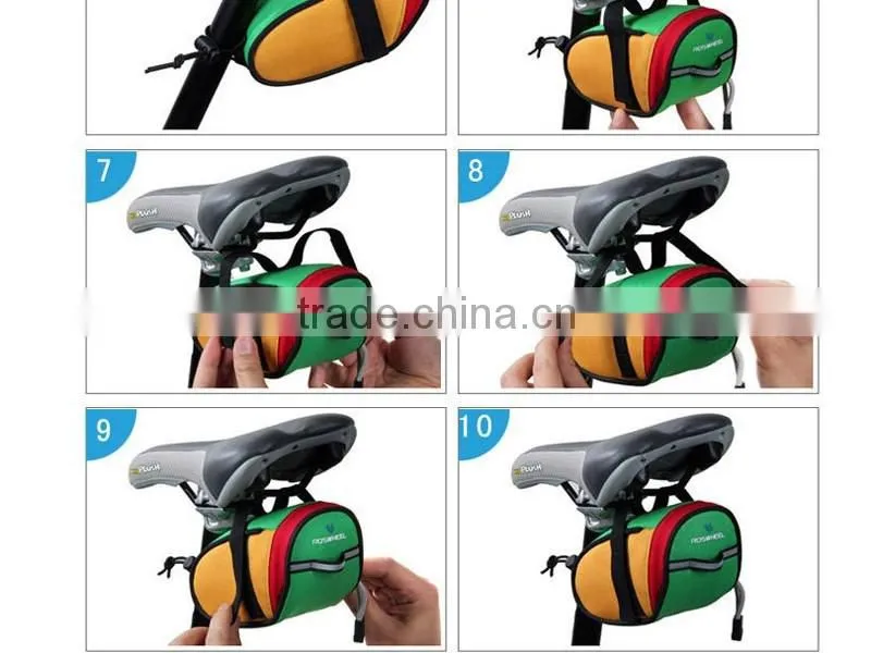 2016 Best Selling Outdoors Activities Bicycle Saddle Bag