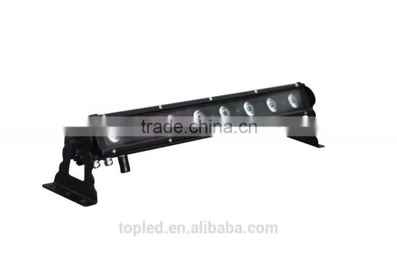 Multi Color RGB Batter Powered Outdoor IP65 8x3W LED Light Bar