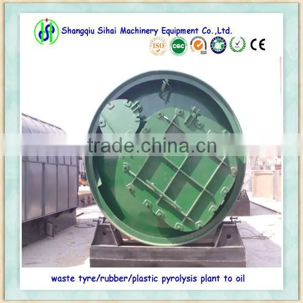 HEN NAN CHINA tyre recycling to fuel oil machine