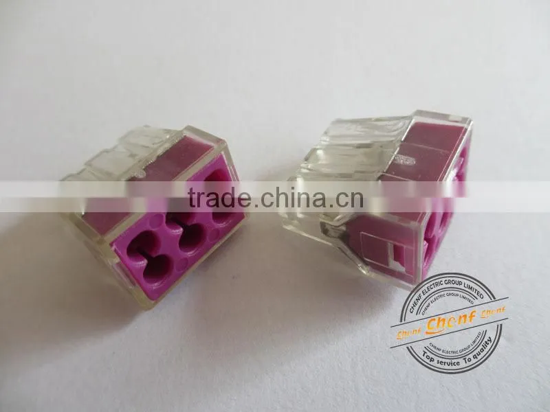 High Quality Push-in 6 Pins Wire Connector For Building