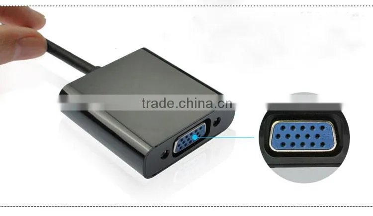 15cm 1080P HD DP to VGA Adapter Cable