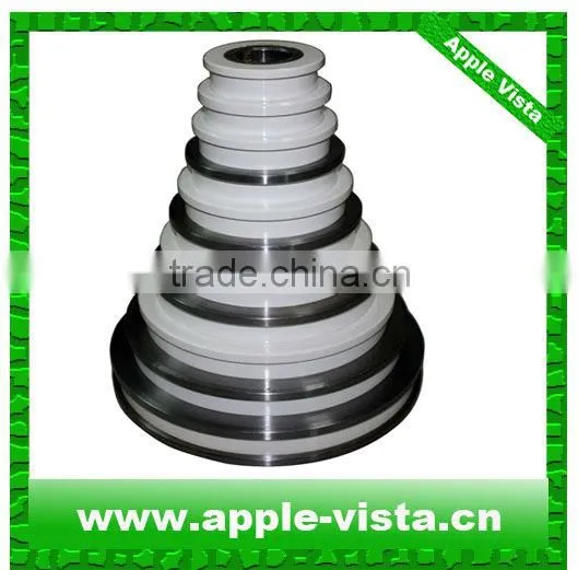 Steel/Zirconia Large Pulley Wheel Manufacturer