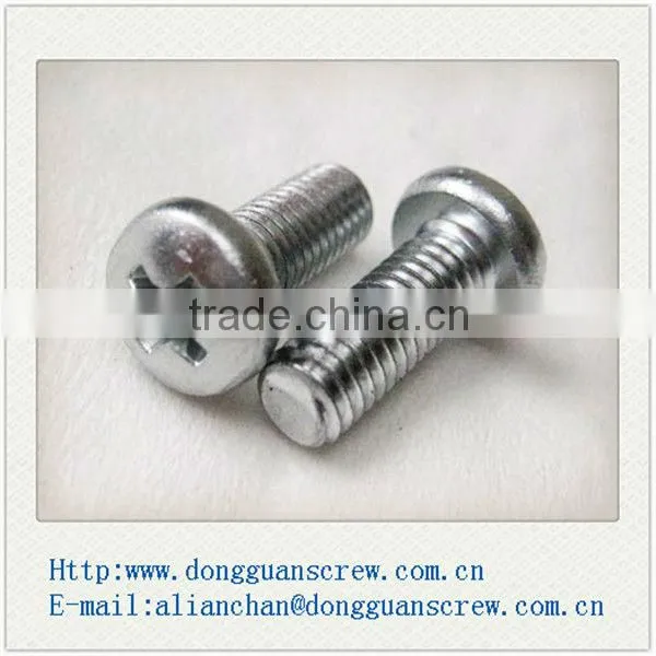 Carbon steel Zinc plated computer screw
