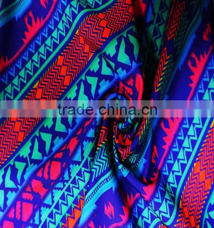 Custom Design Breathable Degital Printed Nylon Fabric