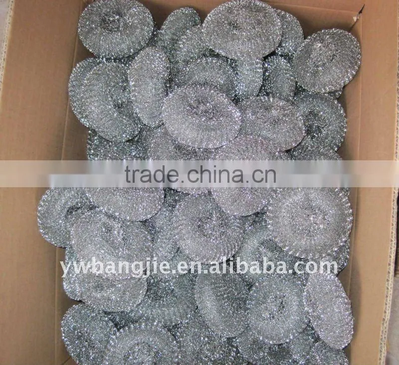 Galvanized Scourer,steel scourer,mesh scourer