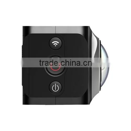 360-degree video camera 1440p FHD wifi 8 effects ,VR panoramic action camera 2.4G remote optinal